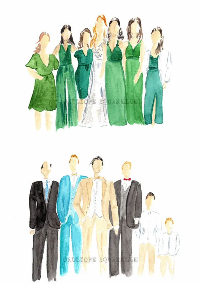Silhouettes personnalisées