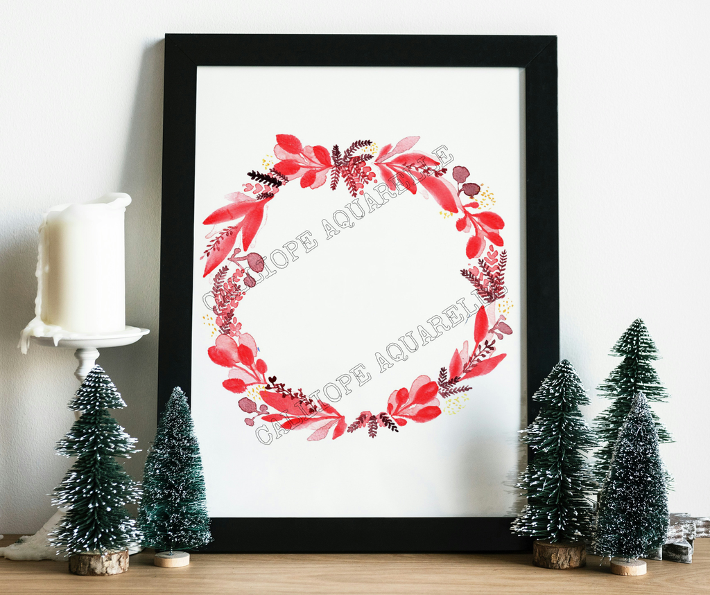 Couronne personnalisable rouge.
