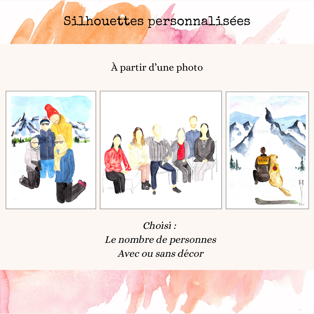 Silhouettes personnalisées